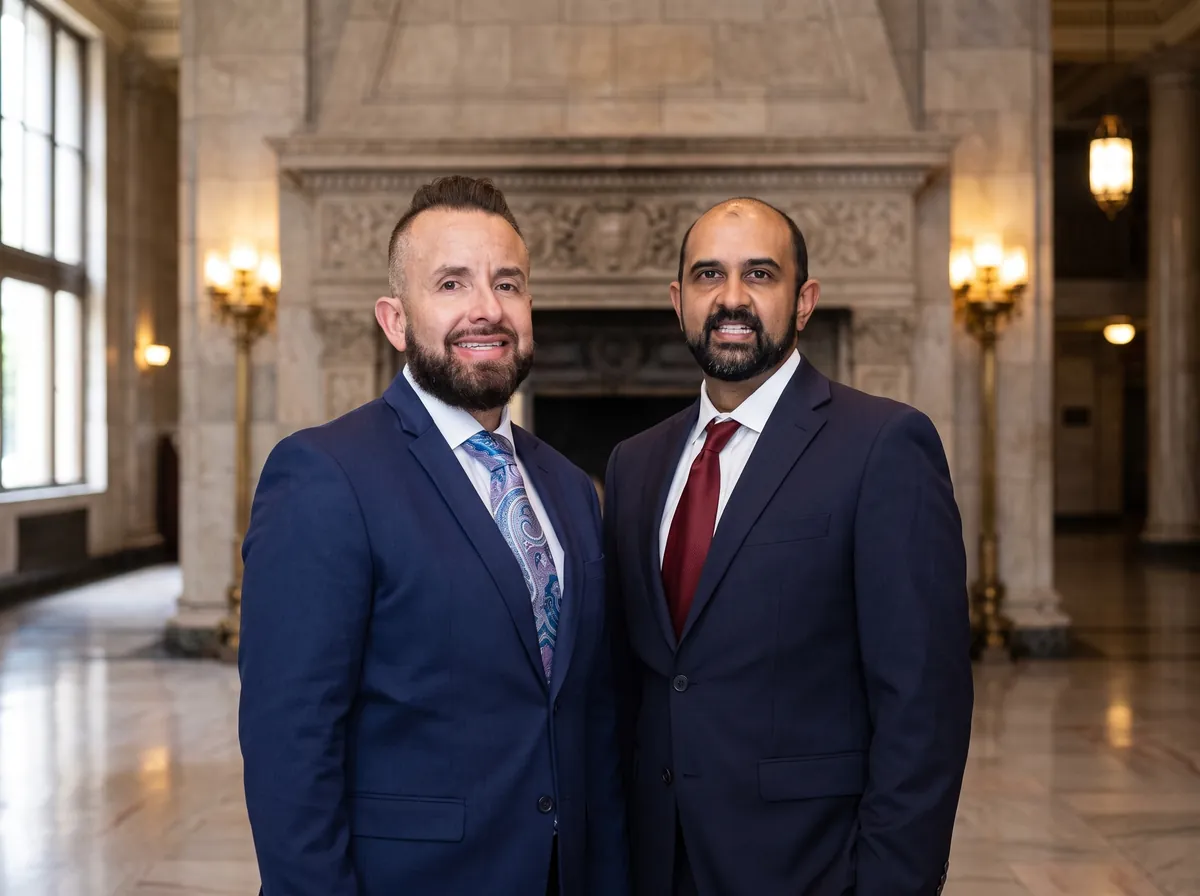 Miguel Custodio, Jr. and Vineet Dubey